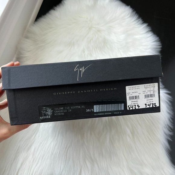 Giuseppe Zanotti Women's Red Coline 110 Wing Sandals Size 38.5 - Picture 13 of 13